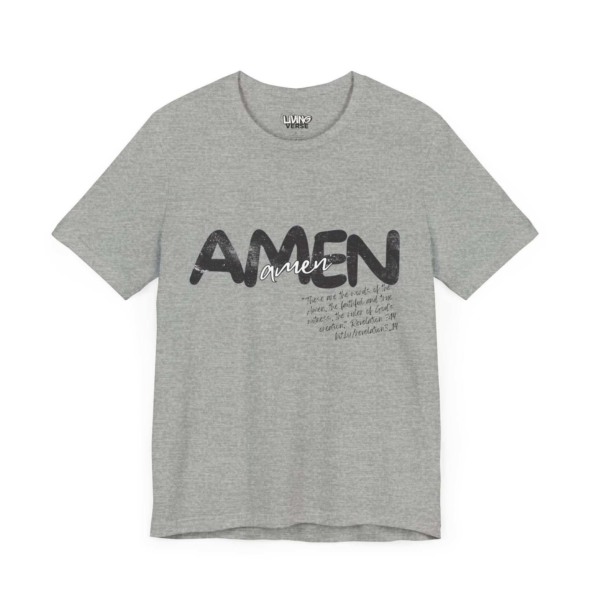 "The Amen" - Unisex Tee - Scratched Dust