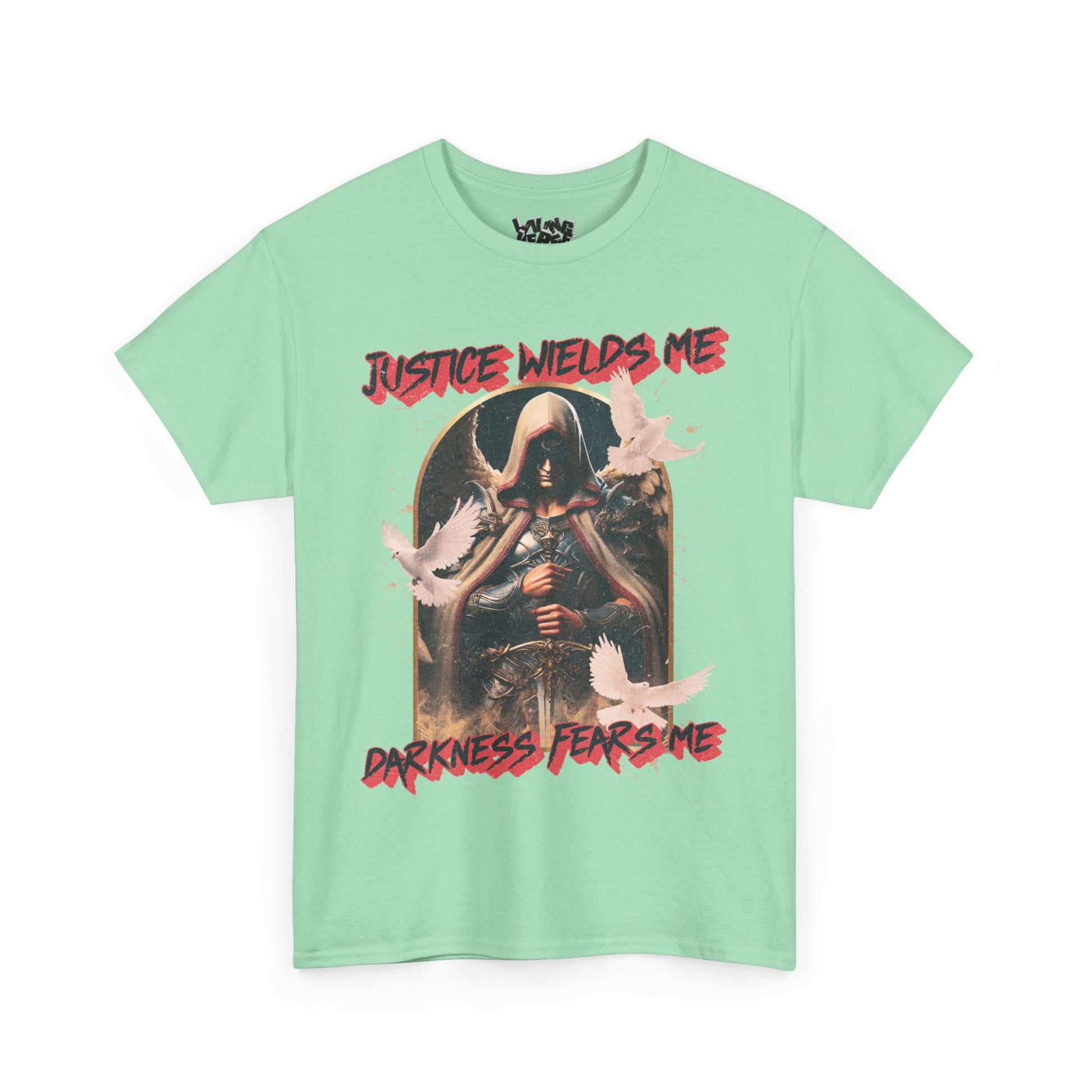 Ascend - Unisex Classic Fit Tee - Justice Wields Me. Darkness Fears Me