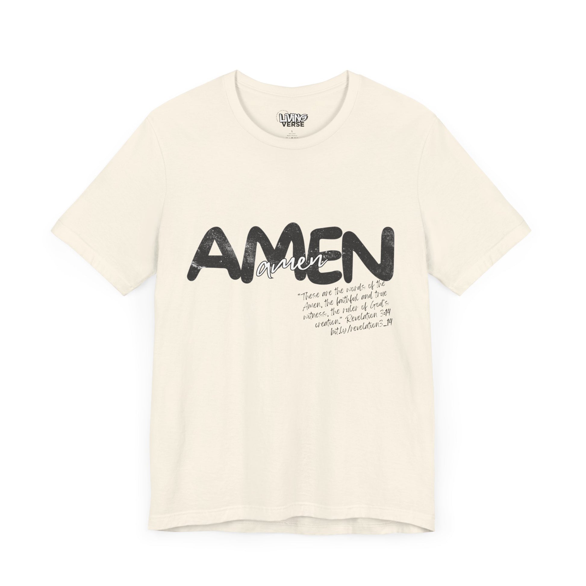 "The Amen" - Unisex Tee - Scratched Dust