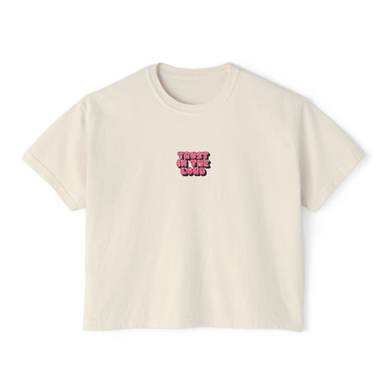 Faith Inspired Women's Boxy Tee - Proverbs 3:5-6 - 