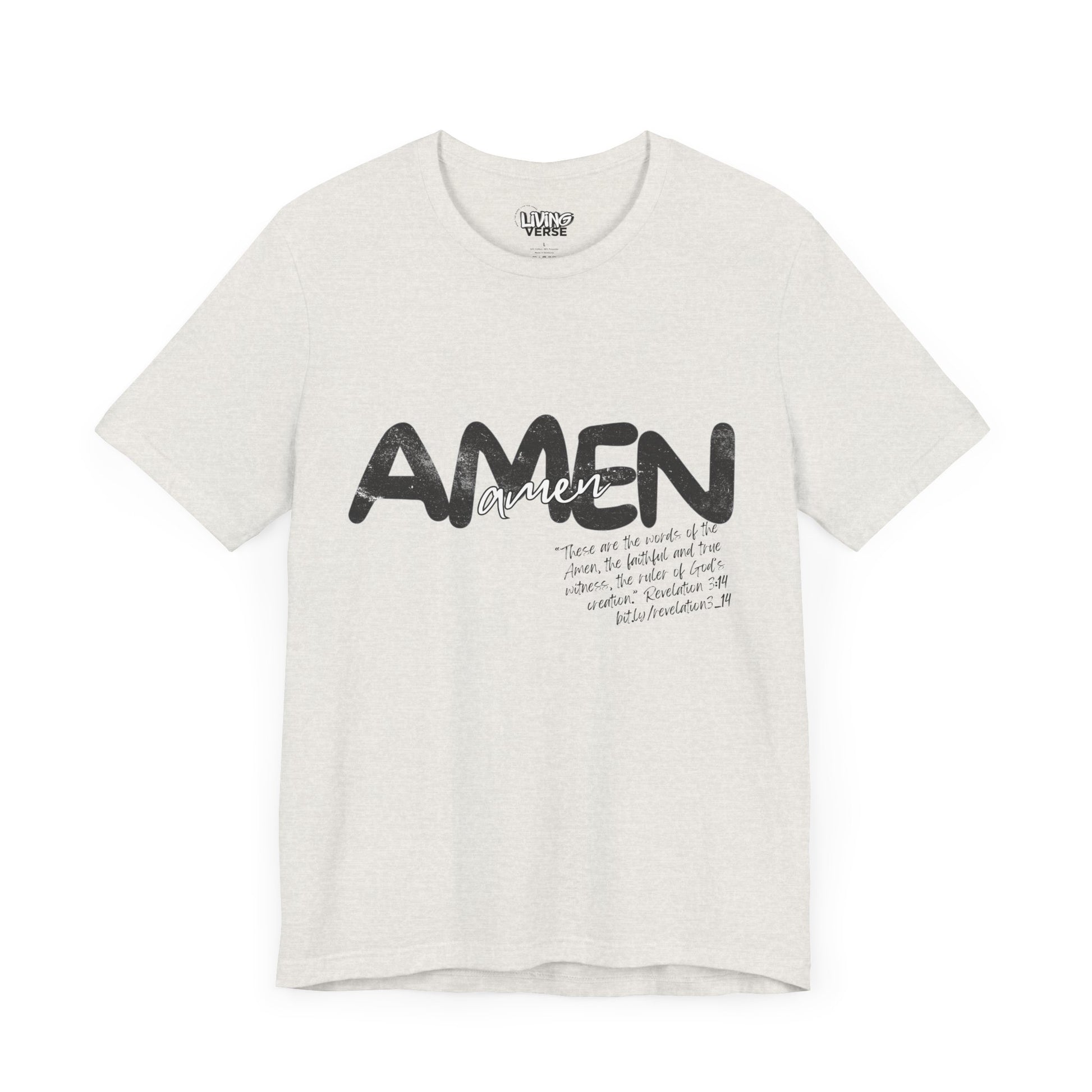 "The Amen" - Unisex Tee - Scratched Dust