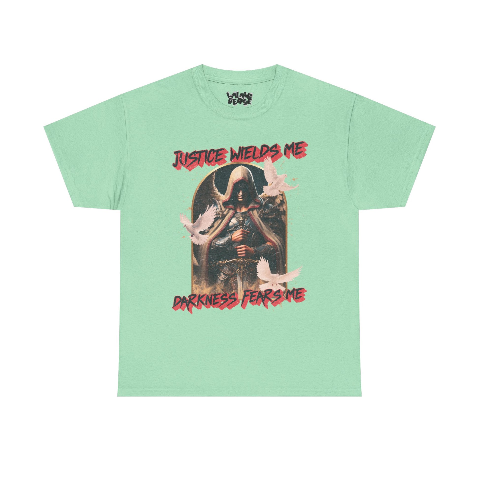 Ascend - Unisex Classic Fit Tee - Justice Wields Me. Darkness Fears Me