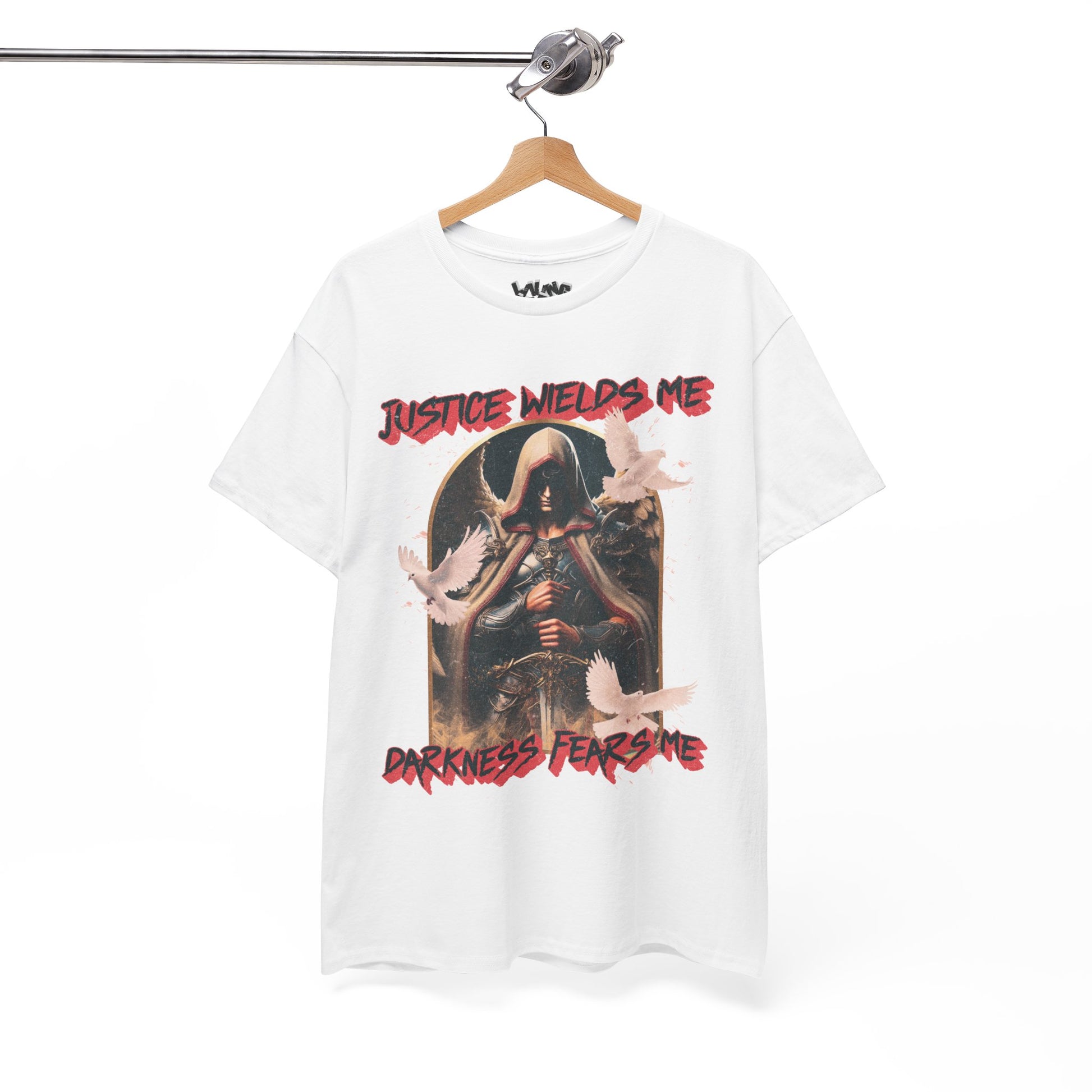 Ascend - Unisex Classic Fit Tee - Justice Wields Me. Darkness Fears Me