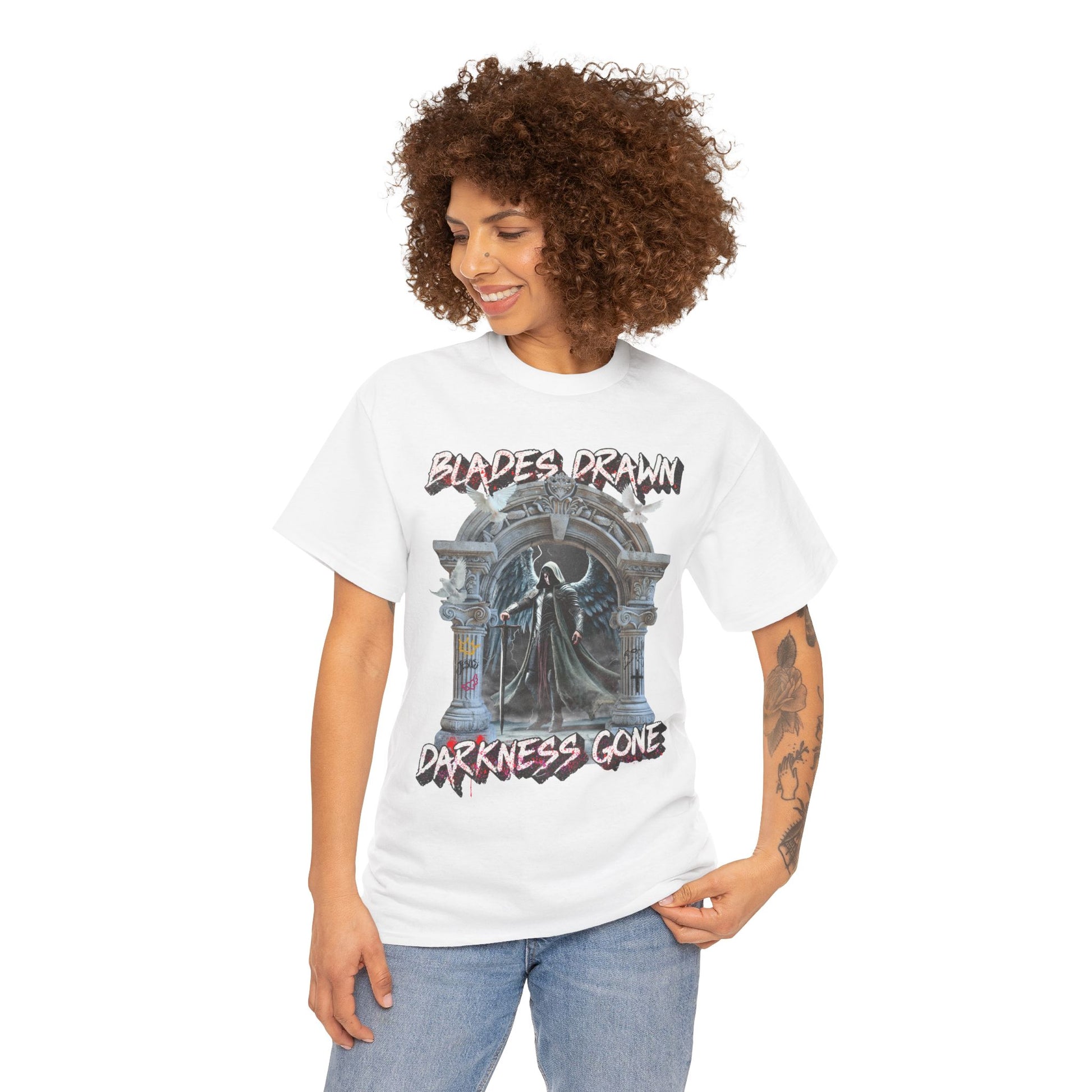 Ascend - Unisex Classic Fit Tee - Blades Drawn. Darkness Gone.