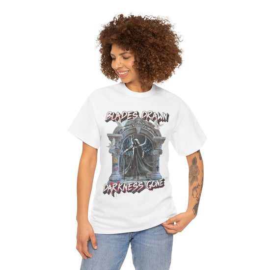 Ascend - Unisex Classic Fit Tee - Blades Drawn. Darkness Gone.