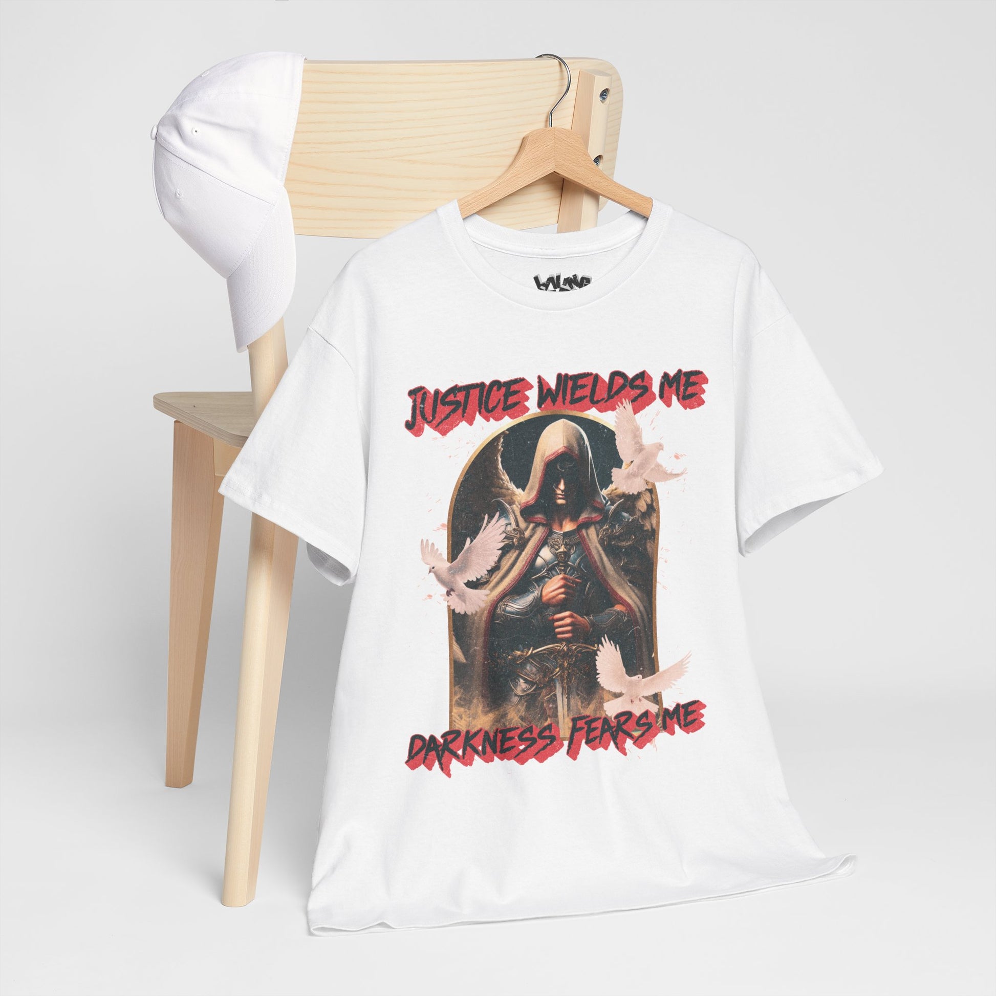 Ascend - Unisex Classic Fit Tee - Justice Wields Me. Darkness Fears Me