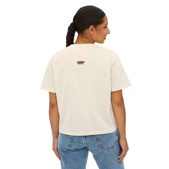 Faith Inspired Women's Boxy Tee - Matthew 14:29-31 - 
