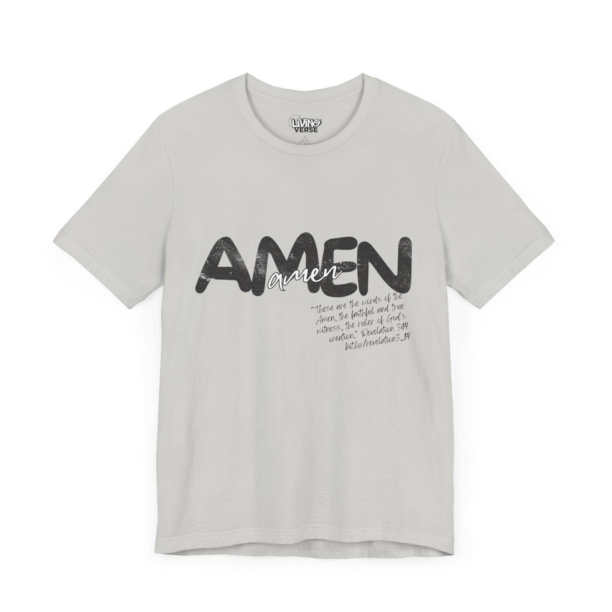 "The Amen" - Unisex Tee - Scratched Dust