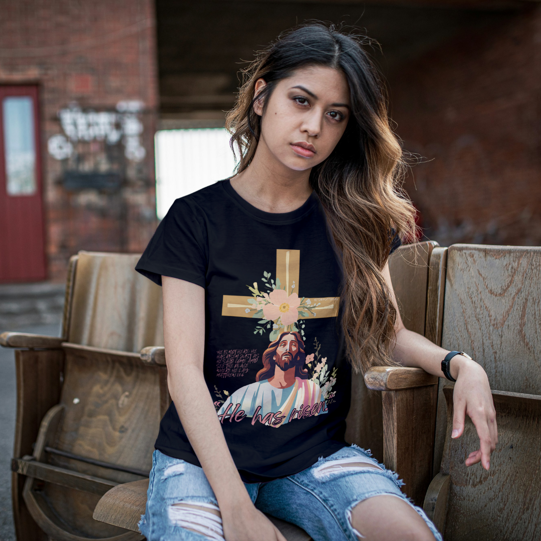 Signature - "He Has Risen" - Matthew 28:6 Unisex