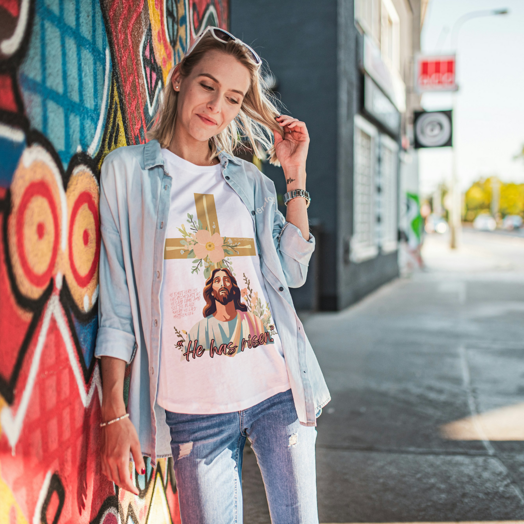 Signature - "He Has Risen" - Matthew 28:6 Unisex