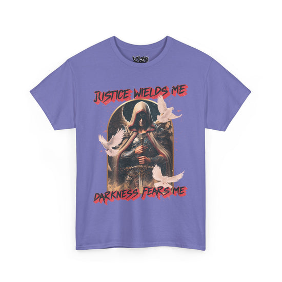 Ascend - Unisex Classic Fit Tee - Justice Wields Me. Darkness Fears Me
