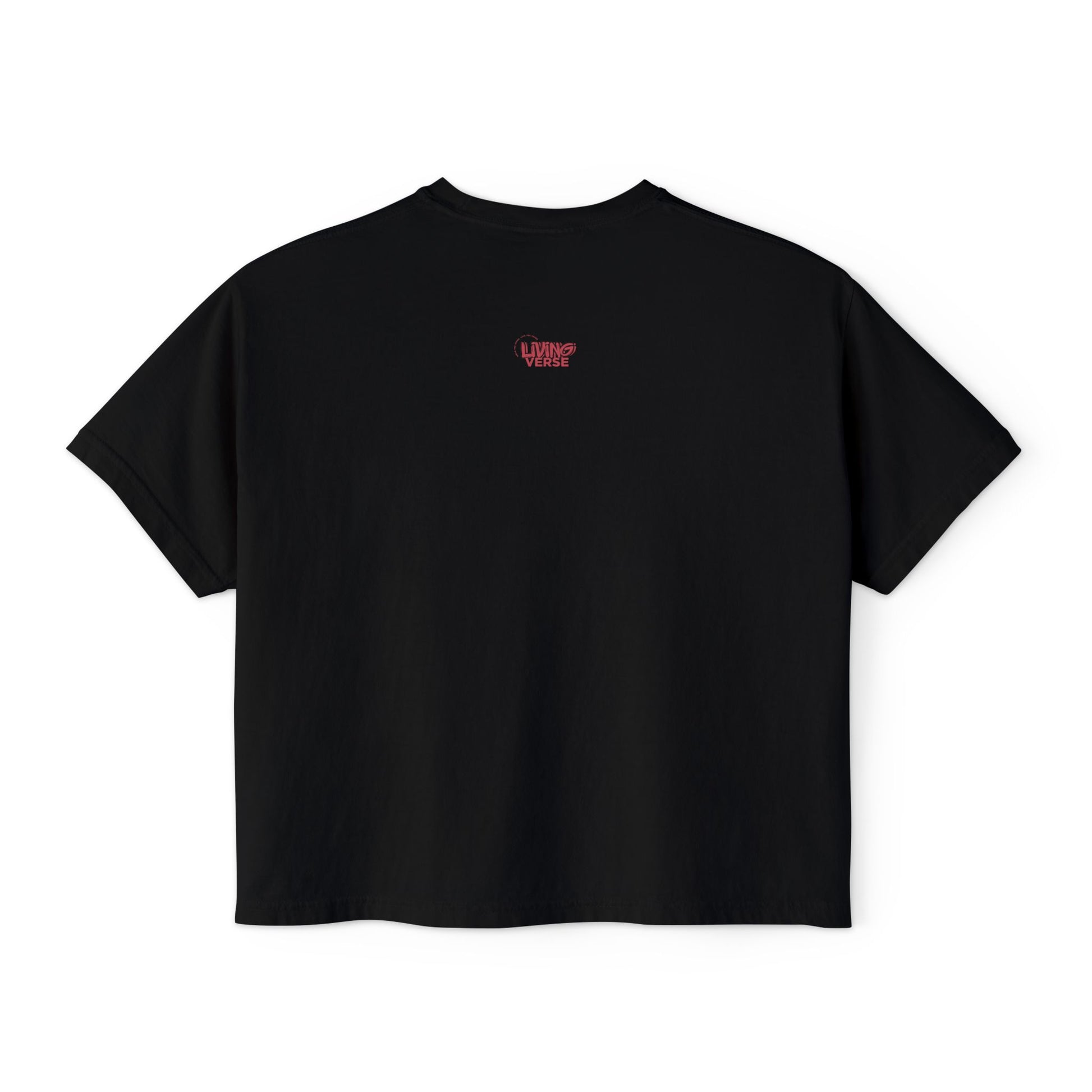 Faith Inspired Women's Boxy Tee - Matthew 14:29-31 - "Faith Over Fear"