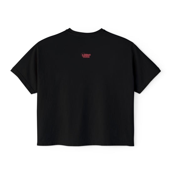 Faith Inspired Women's Boxy Tee - Matthew 14:29-31 - 