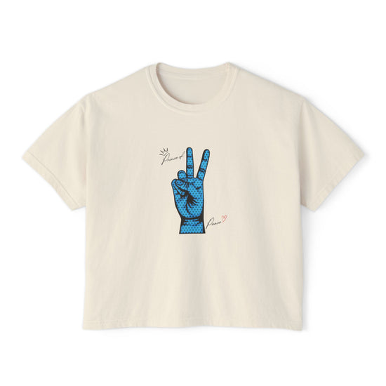 Faith Inspired Women's Boxy Tee - Isaiah 9:6 - 